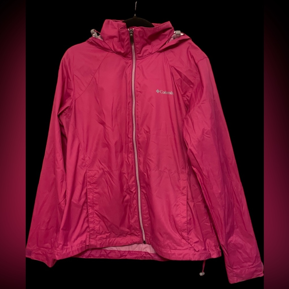 Women’s Pink Columbia Rain Jacket